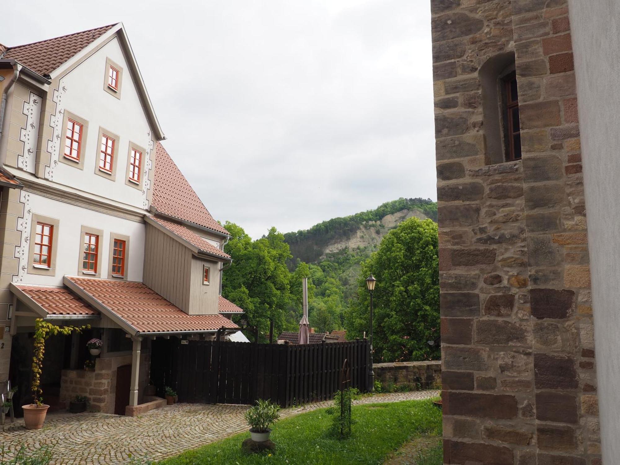 Die Alte Kantorei - Historische Ferienwohnung Kahla  Dış mekan fotoğraf